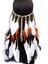 YLHJ732 Hint Beyaz Tüy Bandı Headdress Saç Halat Şapkalar Tribal Hippi El Yapımı Saç Aksesuarları Kadınlar Için (Yurt Dışından) 1