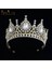 A148-GOLD A268 Lüks Prenses Taç Pageant Diadem Gelin Saç Takı Düğün Başlığı Kraliçe Headdress Altın Kadın Tiara Kafa Bandı (Yurt Dışından) 1