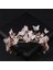 Resim Olarak Lüks Moda Altın Gümüş Renk Kristal Taçlar Kadınlar Için Gelin Prenses Kraliçe Inciler Tiaras Diadems Düğün Saç Aksesuarları (Yurt Dışından) 1