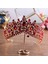 H001 Gümüş Kırmızı Kmvexo Avrupa Yeşil Kristal Tiaras Vintage Siyah Rhinestone Pageant Taç Barok Gelin Düğün Saç Takı Aksesuarları Hediye (Yurt Dışından) 4