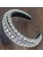 Beyaz Yeni Kişilik Avrupa Saray Tarzı Lüks Pırıltılı Rhinestones Kafa Bandı Barok Kristal Kalın Sünger Saç Bnad Kadın Partisi (Yurt Dışından) 4