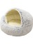 Modern Şak Ş Yuvarlak Pet Için Isınma Erteleme Uyku 60 cm Gri (Yurt Dışından) 2
