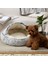 Modern Şak Ş Yuvarlak Pet Için Isınma Erteleme Uyku 60 cm Gri (Yurt Dışından) 4