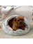 Modern Şak Ş Yuvarlak Pet Için Isınma Erteleme Uyku 60 cm Gri (Yurt Dışından) 5