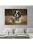 St. Bernard Köpek ve Yavru Kediler Dekoratif Kanvas Tablo 1124 2