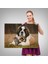 St. Bernard Köpek ve Yavru Kediler Dekoratif Kanvas Tablo 1124 4