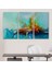 Çağdaş Sanat Soyut Yağlıboya Görünüm Dekoratif TABLO-3614 3