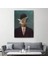 Rene Magritte Melon Şapkalı Adam Sürreal Duvar TABLOSU-6210 2