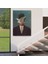 Rene Magritte Melon Şapkalı Adam Sürreal Duvar TABLOSU-6210 4