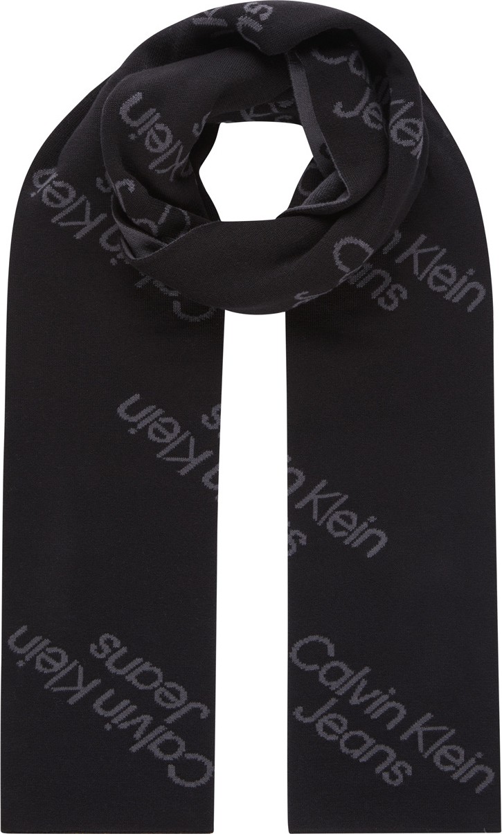 Calvin Klein Siyah Erkek Atkı K50K511174BDS Standart Beden ile Kış Sezonuna Uygun