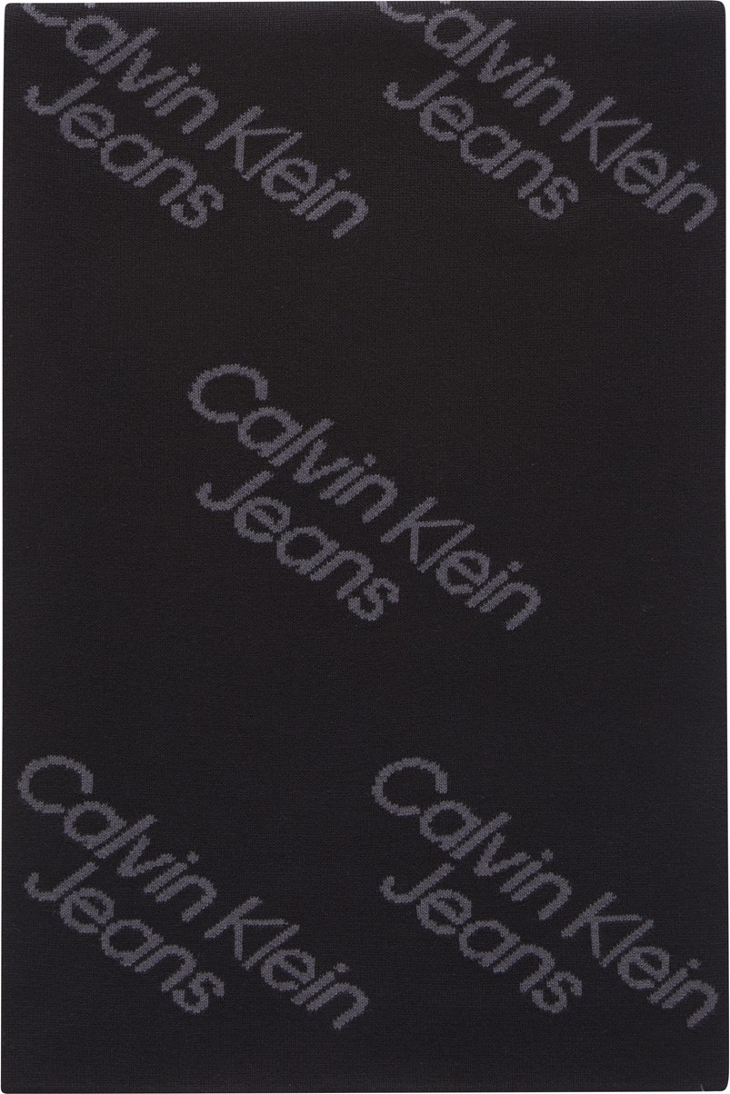 Calvin Klein Siyah Erkek Atkı K50K511174BDS Standart Beden ile Kış Sezonuna Uygun görsel 2