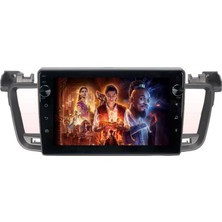 Myway Peugeot 508 Android Multimedya Carplay Oem 4gb RAM+64GB HDD Navigosyan Tuşlu Ekran
