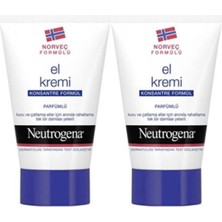 Neutrogena Konsantre Formül Nemlendirici Parfümlü El Kremi 50 ml 2 Adet