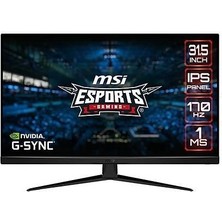 MSI 31.5 Msı G321Q Flat IPS 2560X1440 (Qhd) 16:9 170HZ 1ms Freesync Premıum Gamıng Monıtor