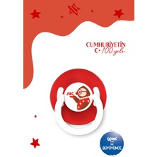 Wee Baby Cool Yuvarlak Uçlu Emzik No:3 - Kırmızı Baykuş