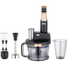 Fakir Speed Quadro Black Copper 1000 W Blender Seti