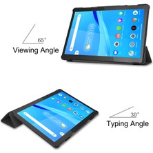 M.TK Moveteck Huawei Matepad Air 11.5'' Inç 2023 Tablet Kılıfı Smart Kapaklı Stand Özellikli Pu Deri Slim Zırh Smart Cover Arkası Şeffaf Kapak + Kalem Set