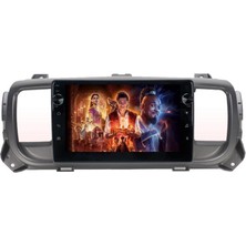 Myway Peugeot Expert Android Multimedya Carplay Oem 4gb RAM+64GB HDD 2021 Navigosyan Tuşlu Ekran
