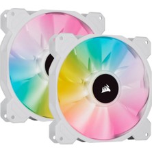 Corsaır 140MM SP140 Elıte CO-9050139-WW Rgb Kasa Fanı Beyaz 2-Li Paket