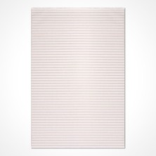 Halınet Sophia Beyaz Çizgili Polyester Makine Halısı