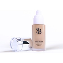 Selin Beauty Soft Matte SPF15 Fondöten Dark 40 ml