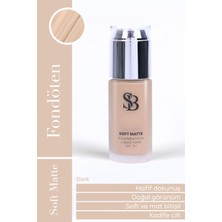 Selin Beauty Soft Matte SPF15 Fondöten Dark 40 ml