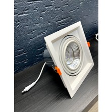 Tekwat Ar 111 Cob LED 35 Watt Işık Çerçeveli Sıva Altı 3000K