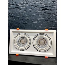 Tekwat Ar 111 Cob LED Çiftli 25 Watt Işık Sıva Altı 4000 Kelvin