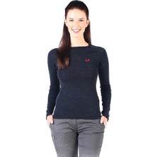 Woolona Alize Uzun Kollu Kadın Sweatshirt - ANT