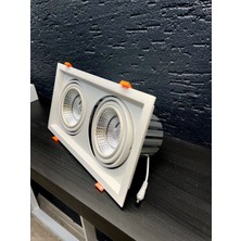 Tekwat Ar 111 Cob LED Çiftli 35 Watt Işık Sıva Altı 4000 Kelvin