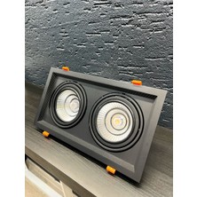 Tekwat Ar 111 Cob LED Çiftli 25 Watt Işık Sıva Altı 3000 Kelvin