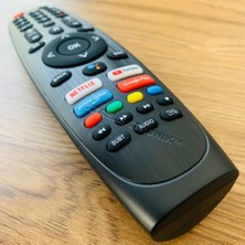 Ata Elektronik Onvo OV32F700 OV50F900 OV65F900 Dijitsu Onvo Profilo Saba Ses Komut Yoktur Android Smart LED Tv Kumanda Ses Komutsuz