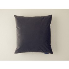 English Home Magia Kadife Kırlent Kılıfı 45X45 cm Siyah