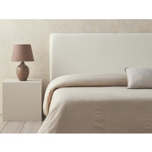 English Home Novella Premium Soft Cotton Tek Kişilik Nevresim 160X220 cm Bej