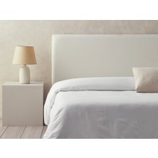English Home Novella Premium Soft Cotton Çift Kişilik Nevresim 200X220 cm Beyaz