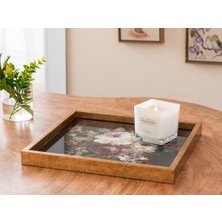 English Home Royal Rose Cam Dekoratif Tepsi 31 x 46 cm Gold