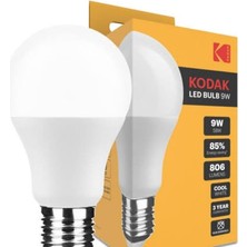 Kodak LED Ampul 9W A60-E27 Beyaz