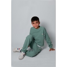 Zana Kids 6-13 Yaş Gofre Ikili Takım - Mint Yeşili