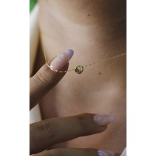 Diamine 14 Ayar Altın Dorika Ince Aynalı Zincir Kolye