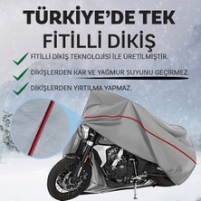 Wagell Rks Newlight 125 Pro  Fitilli Motosiklet Brandası Çadır Örtü - Miflonlu