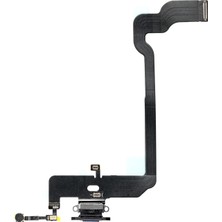 OEM iPhone Xs Şarj Soketi Kulaklık Soketi Mikrofon Filmi (Orj) Beyaz