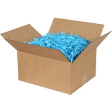 Ofis Turka Zikzak Kırpık Kağıt Dolgu Malzemesi - Koyu Mavi - 250GR.