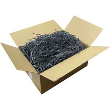 Ofis Turka Zikzak Kırpık Kağıt Dolgu Malzemesi - Koyu Gri - 250 Gr.
