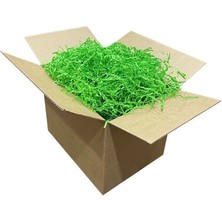 Ofis Turka Zikzak Kırpık Kağıt Dolgu Malzemesi - Fıstık Yeşili - 1 Kg.