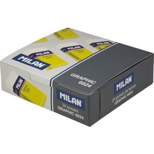 Milan Desıgn 6024 Nata® Plastik Silgi 24 Adet