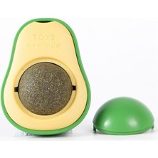 Avokado Catnip Avokado Kedi Çimi Topu Avokado Kedi Nanesi Oyuncağı Kedi Oyuncağı