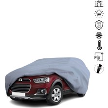 Teksin Chevrolet Captiva 1 (2006-2018) Araba Brandası Su Geçirmez Miflonlu 4 Mevsim Kullanıma Uygun