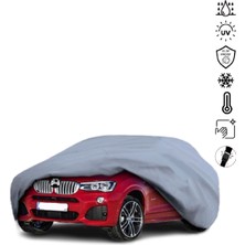 Teksin Bmw X4 F26 (2014-2018) Araba Brandası Su Geçirmez Miflonlu 4 Mevsim Kullanıma Uygun