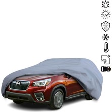 Teksin Subaru Forester 5 (2018-) Araba Brandası Su Geçirmez Miflonlu 4 Mevsim Kullanıma Uygun