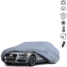 Teksin Audı A5 8ta Sedan (2011-2016) Araba Brandası Su Geçirmez Miflonlu 4 Mevsim Kullanıma Uygun